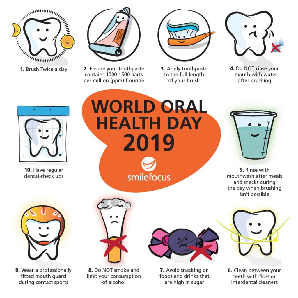 World Oral Health Day Smilefocus Dentist Singapore